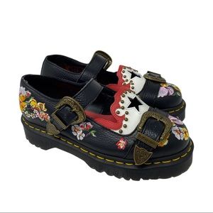 Rare* Dr. Martens Mukai Rockabilly Mary Jane Buckle